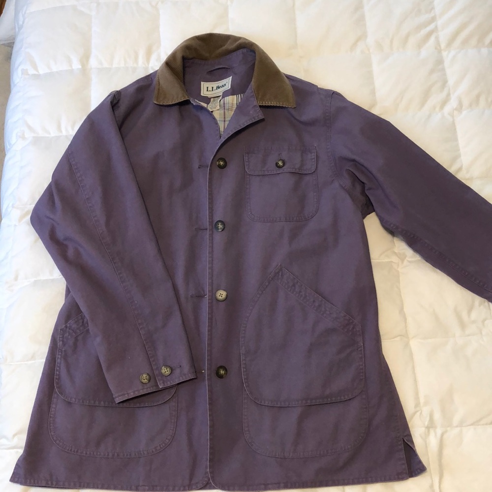 LL Bean women’s canvas barn coat